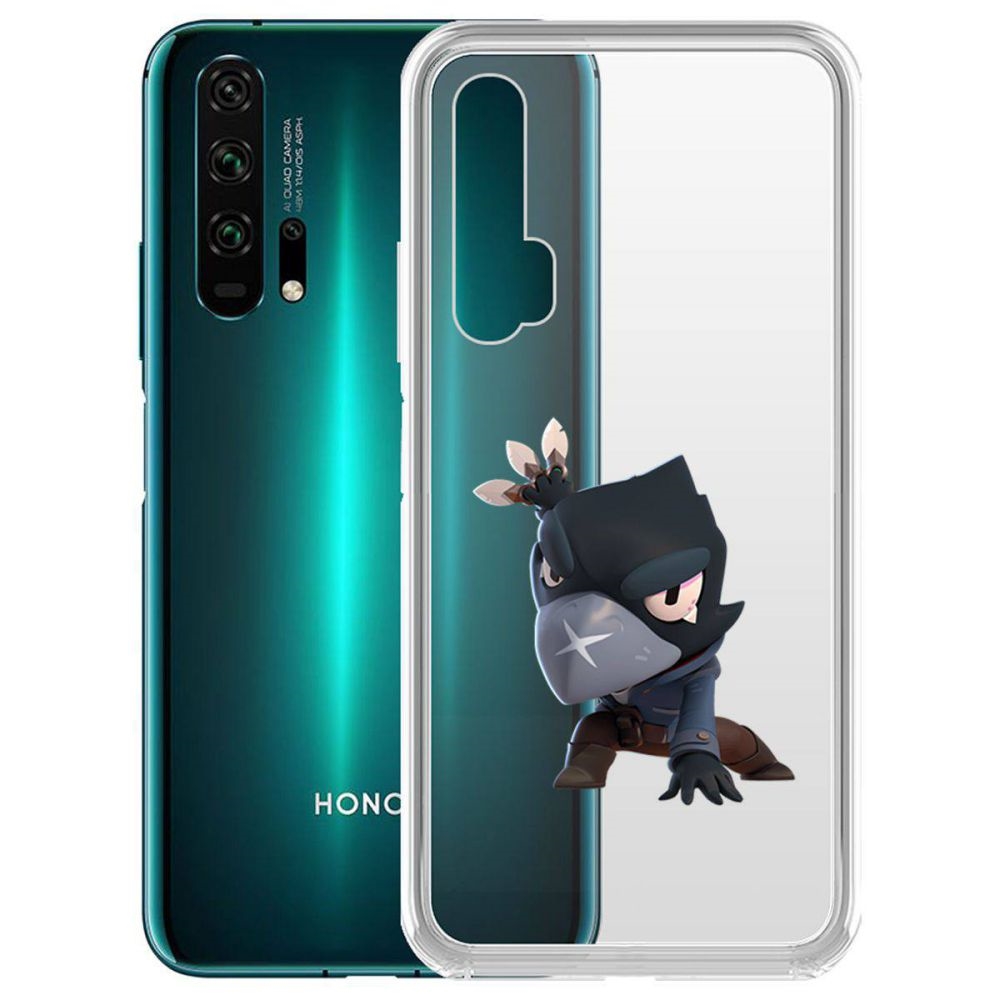 

Чехол-накладка Brawl Stars-Ворон для Honor 20 Pro/Nova 5T