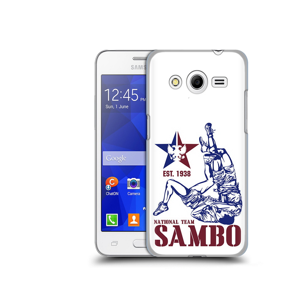 Чехол MyPads Tocco для Samsung Galaxy Core 2 единоборства самбо (PT7707.568.344)
