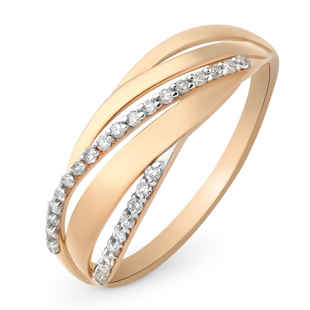 

Кольцо из золота р.  585Gold 101009551, бриллиант, 101009551