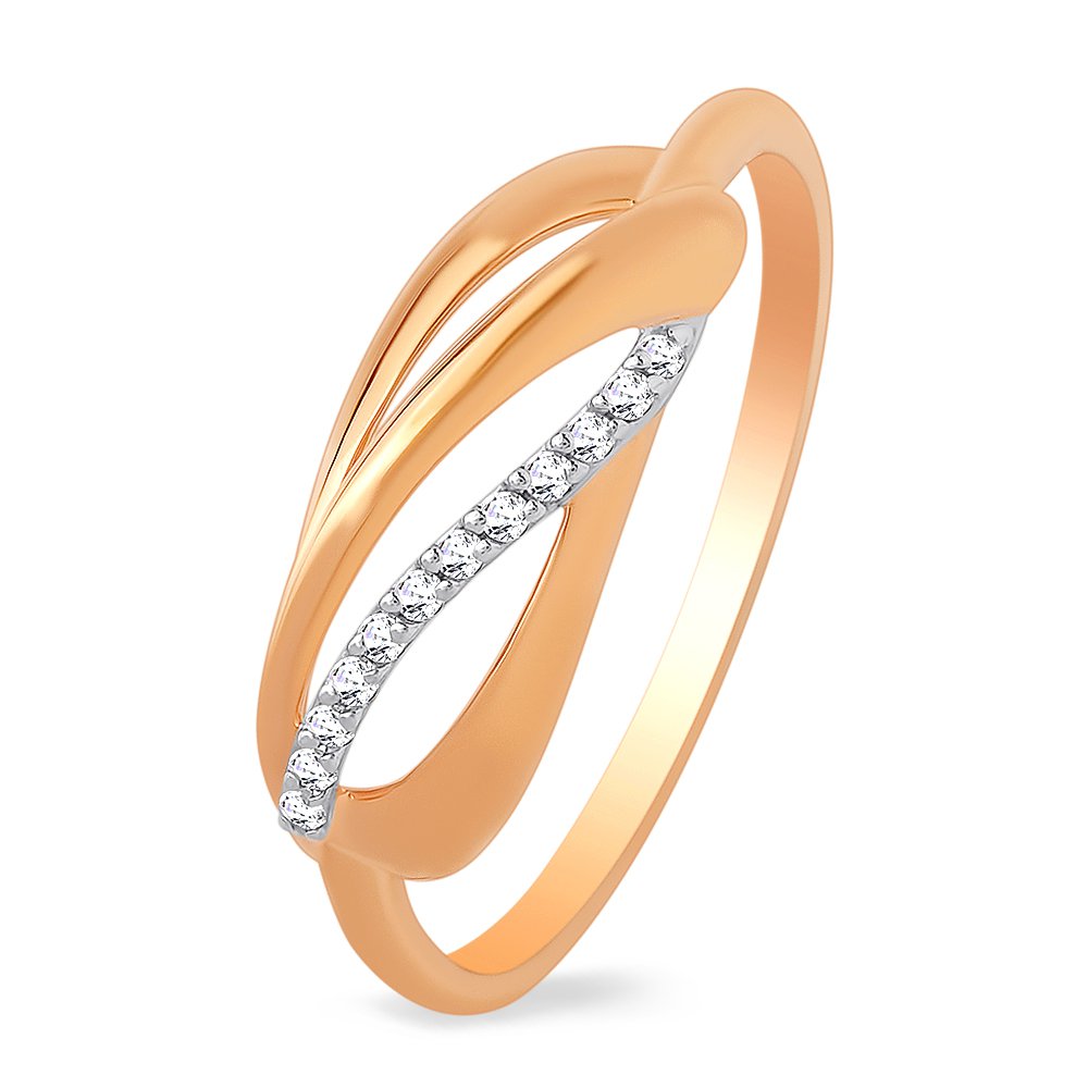

Кольцо женское из красного золота с бриллиантом 585Gold 101009533, р, 101009533