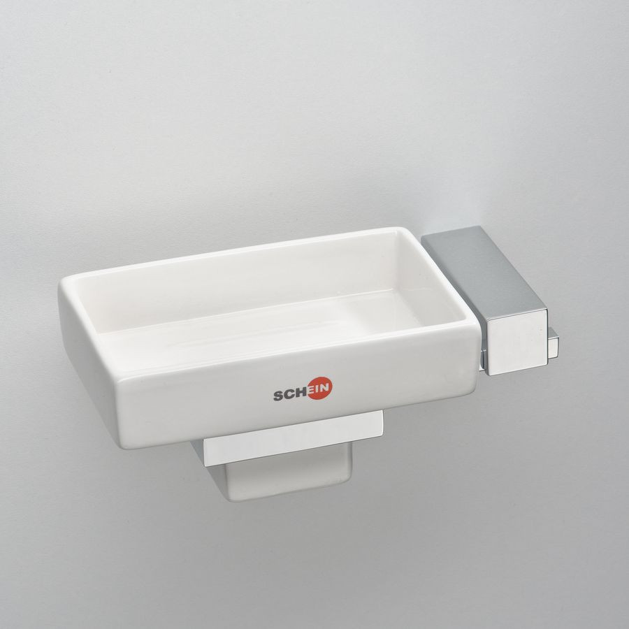 

Мыльница керамика к стене квадратная SCHEIN 062CS-L, 062CS-L
