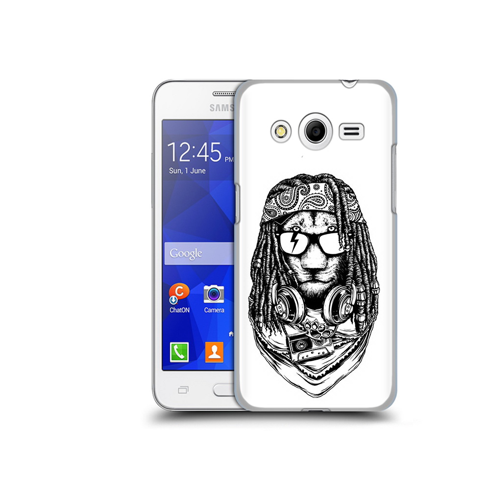 

Чехол MyPads Tocco для Samsung Galaxy Core 2 дреды льва (PT7707.568.338), Прозрачный, Tocco