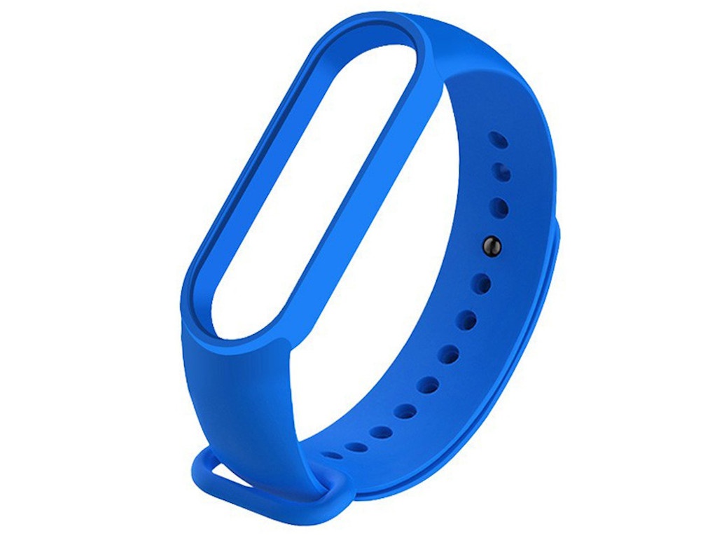 фото Ремешок activ для xiaomi mi band 5 silicone light blue 117537