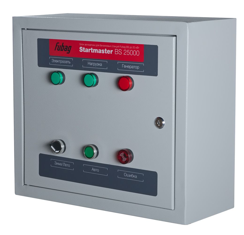 FUBAG Блок автоматики Startmaster BS 25000 (230V) двухрежимный fubag блок автоматики startmaster bs 25000 d 400v двухрежимный для бенз электрост до 22к