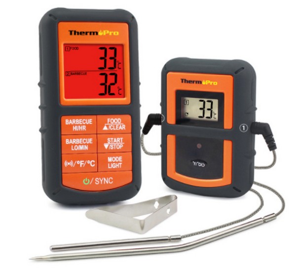фото Цифровой термометр для духовки, барбеккю, гриля thermopro tp-08