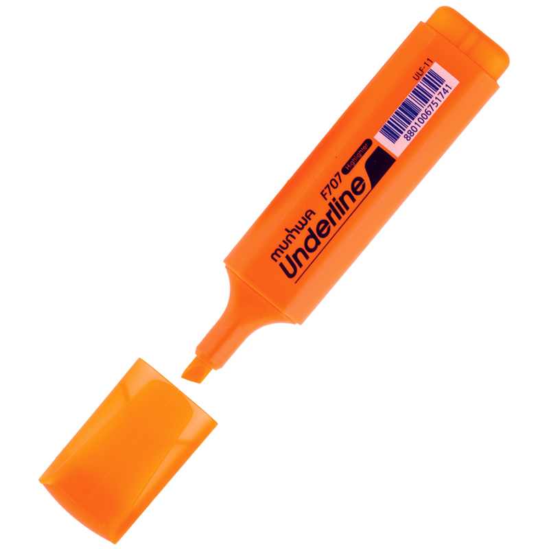 Текстовыделитель MunHwa UnderLine, 1-5 мм, оранжевый