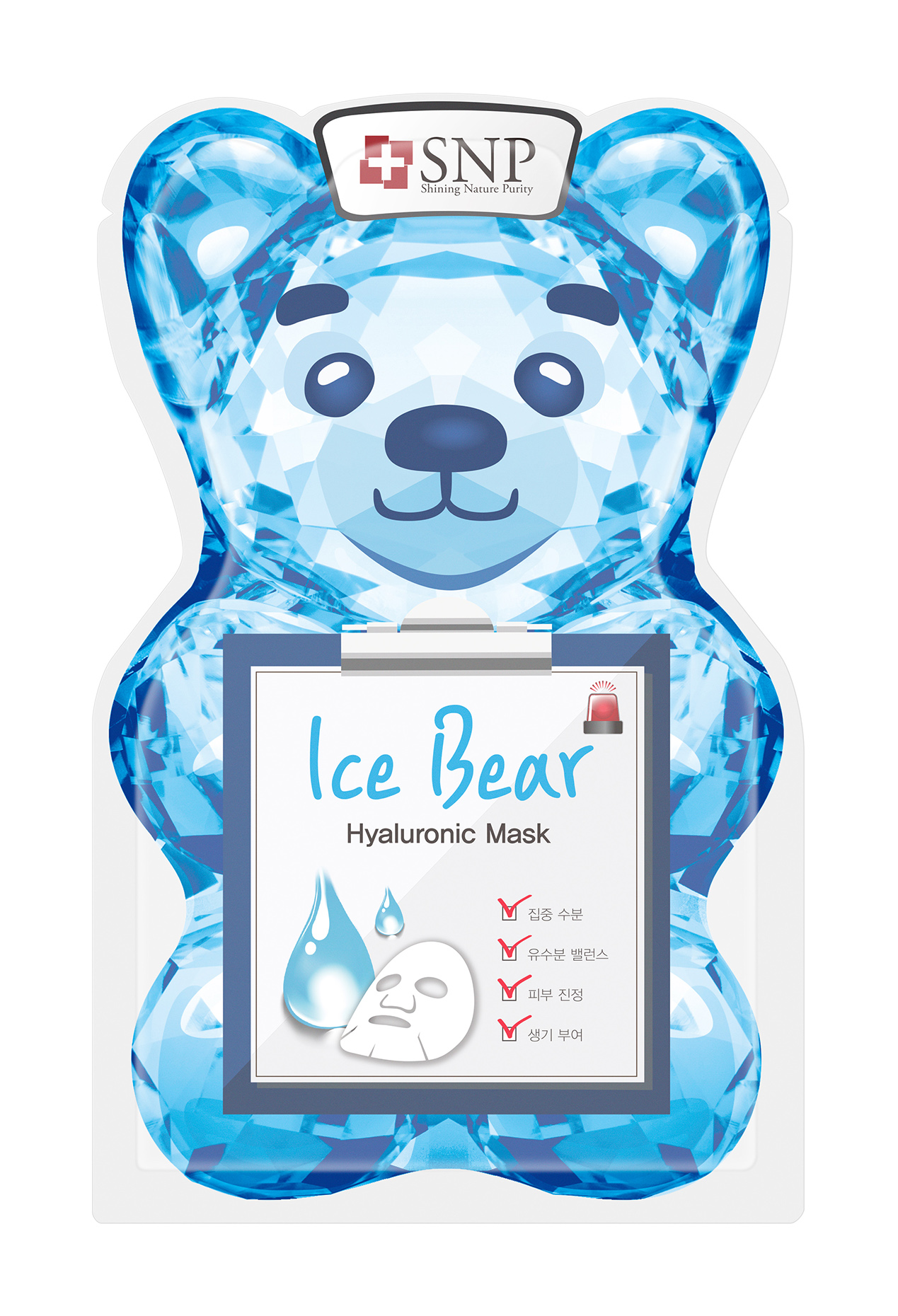 фото Ice bear mask snp hyaluronic