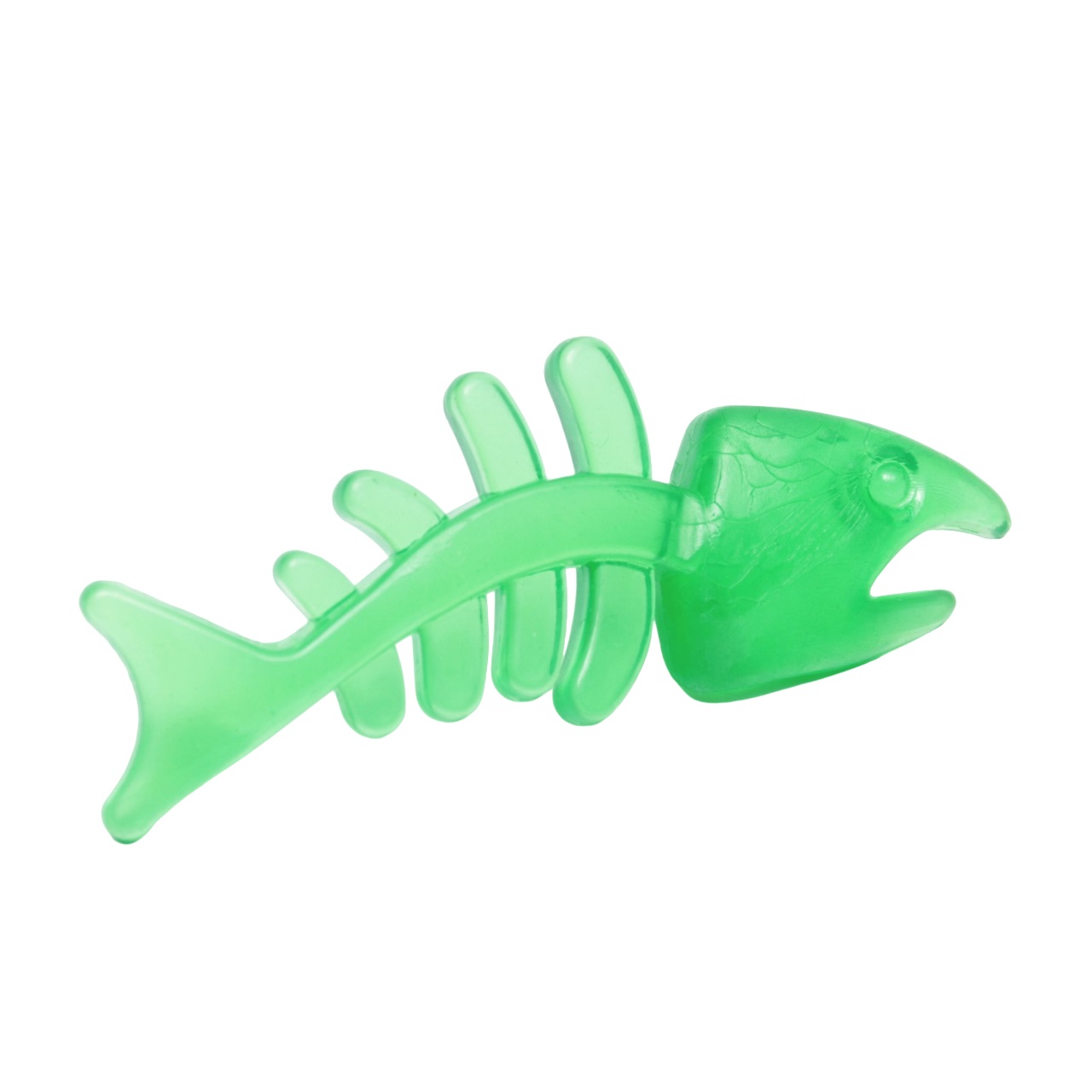 

Игрушка жевательная Планктон прозрачная, PP, 12,5 см, зелёная