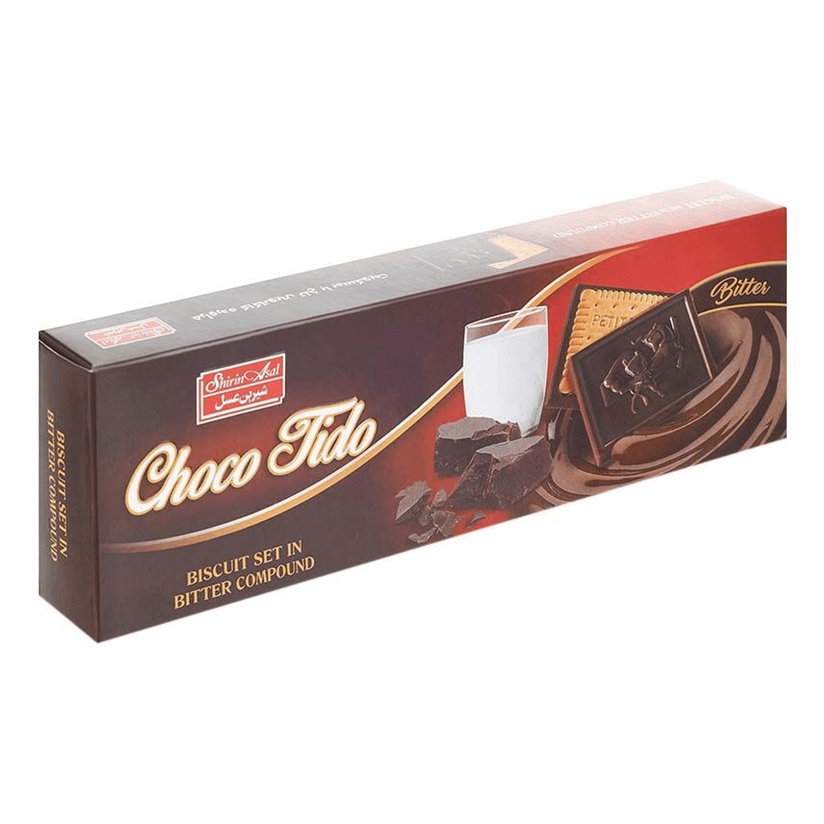 Печенье Choco Tido с темным шоколадом 144 г