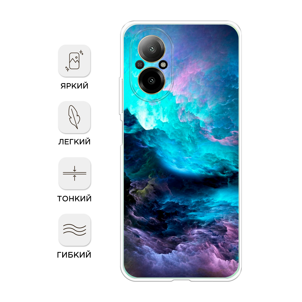 

Чехол Awog на Realme C67 4G "Бирюзовое небо", Бирюзовый;фиолетовый;черный, 2515750-1