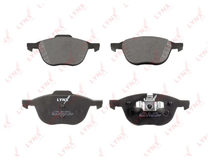 

Тормозные колодки LYNXauto передние для Ford Focus 03-18/Volvo C30, S40 04-12 BD3001