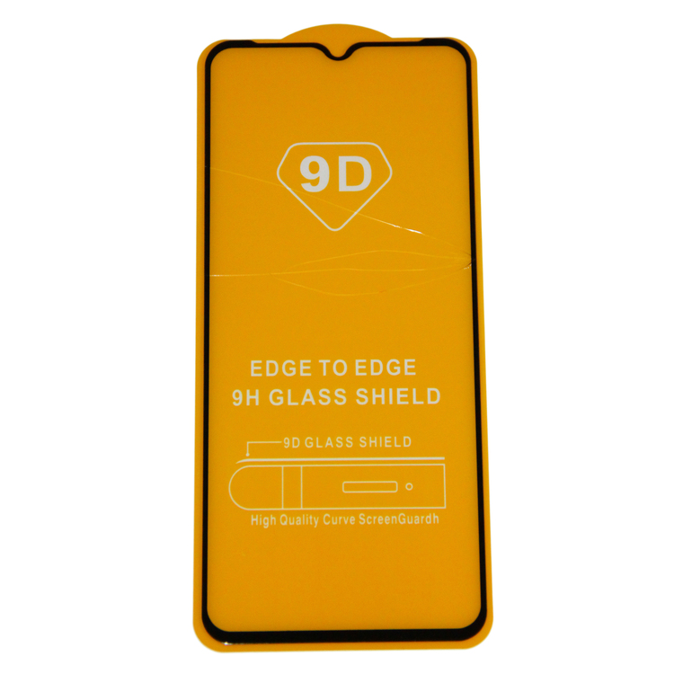 Защитное стекло Xiaomi Redmi A1/A1+ (2.5D/полная наклейка) <черный>