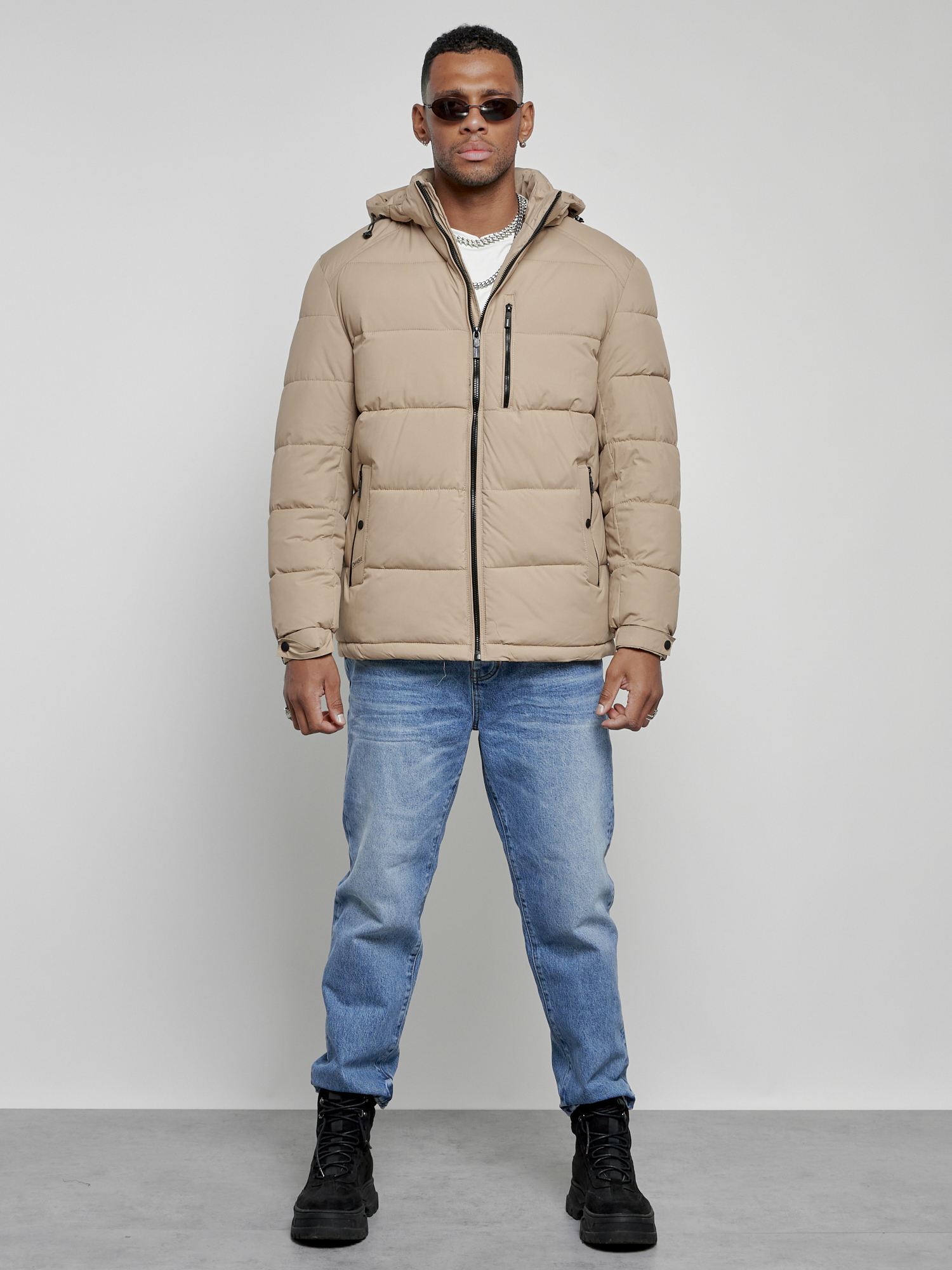 

Куртка мужская MTFORCE 8362 бежевая XXL, Бежевый, 8362