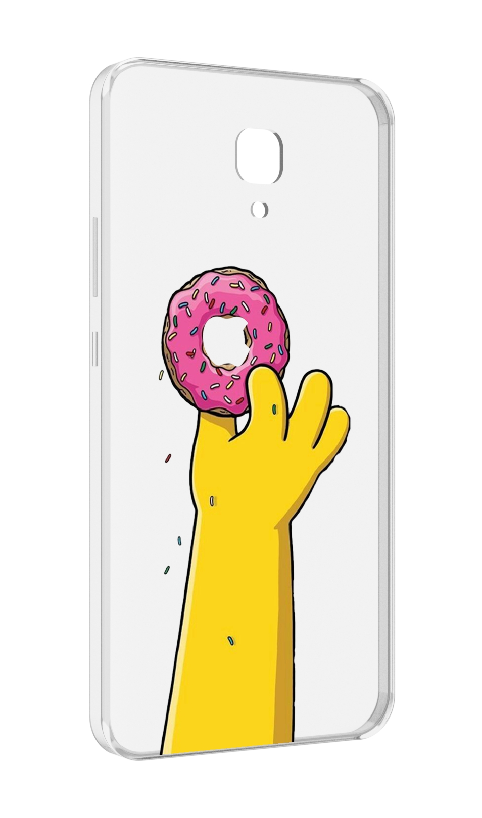 

Чехол MyPads вкусный-пончик для Meizu M5 Note, Прозрачный, Tocco