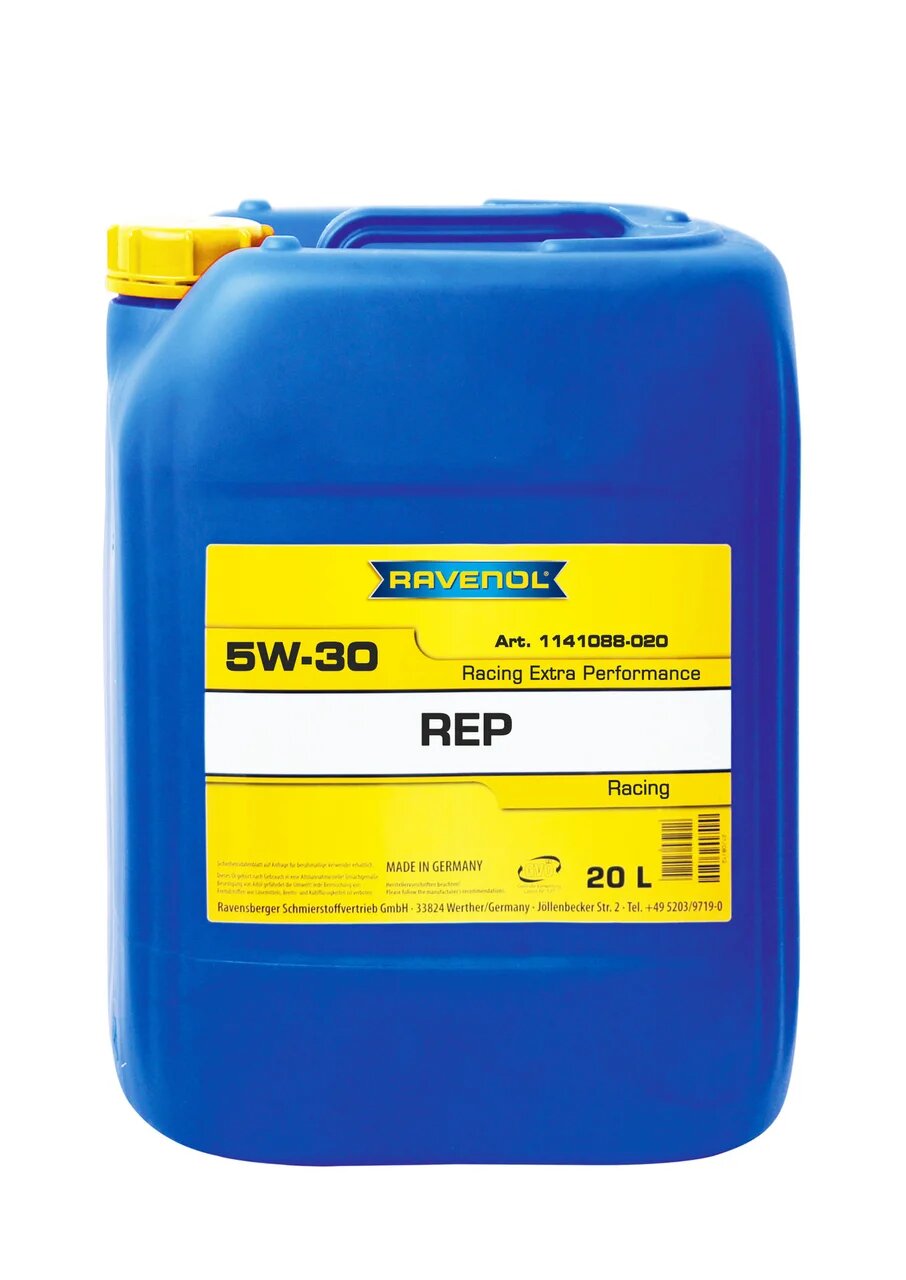 фото Моторное масло ravenol rep racing extra performance sae 5w-30 20л