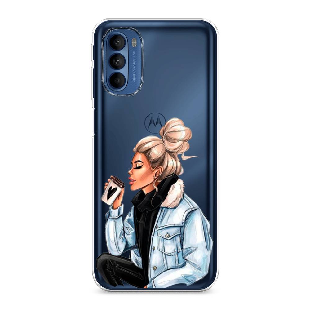 

Чехол Awog на Motorola Moto G31/G41 "Cute girl", Разноцветный, 242550-7