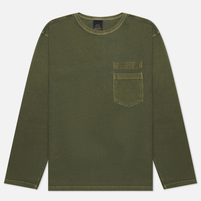 

Мужской лонгслив FrizmWORKS Pigment Dyeing Mil зелёный, Размер M, Зеленый, Pigment Dyeing Mil