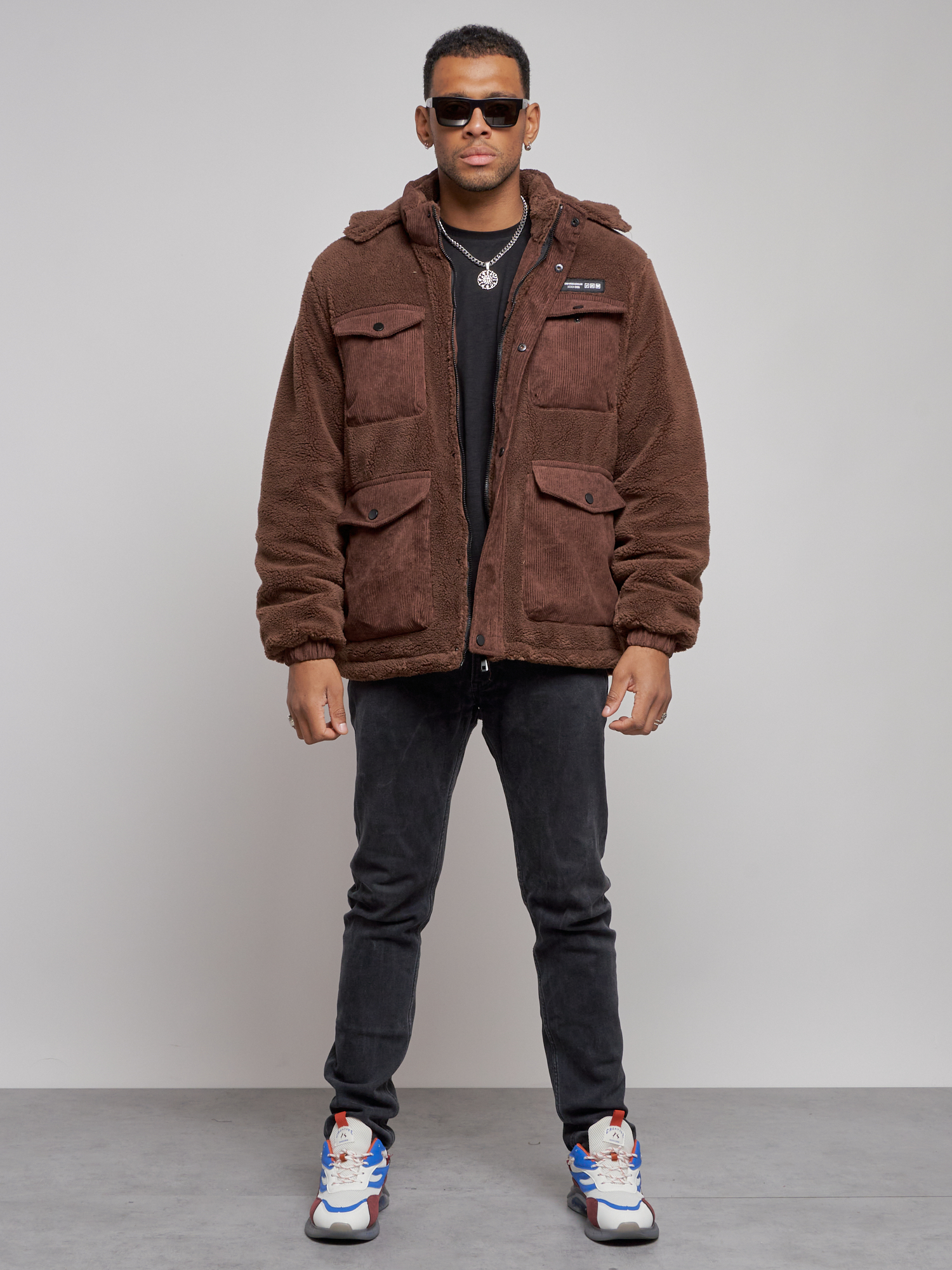 Куртка мужская MTFORCE 88636 коричневая XL