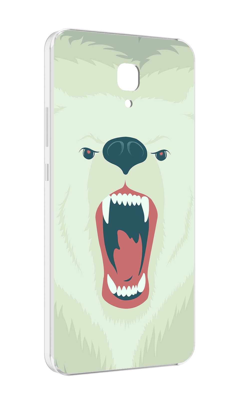 

Чехол MyPads белый-медведь для Meizu M5 Note, Прозрачный, Tocco