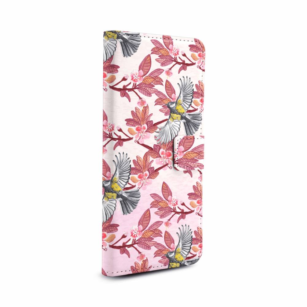 

Чехол Awog на Apple iPhone 6 Plus/6S Plus "Животный фон 42 book", Белый;розовый;серый, 10585-1