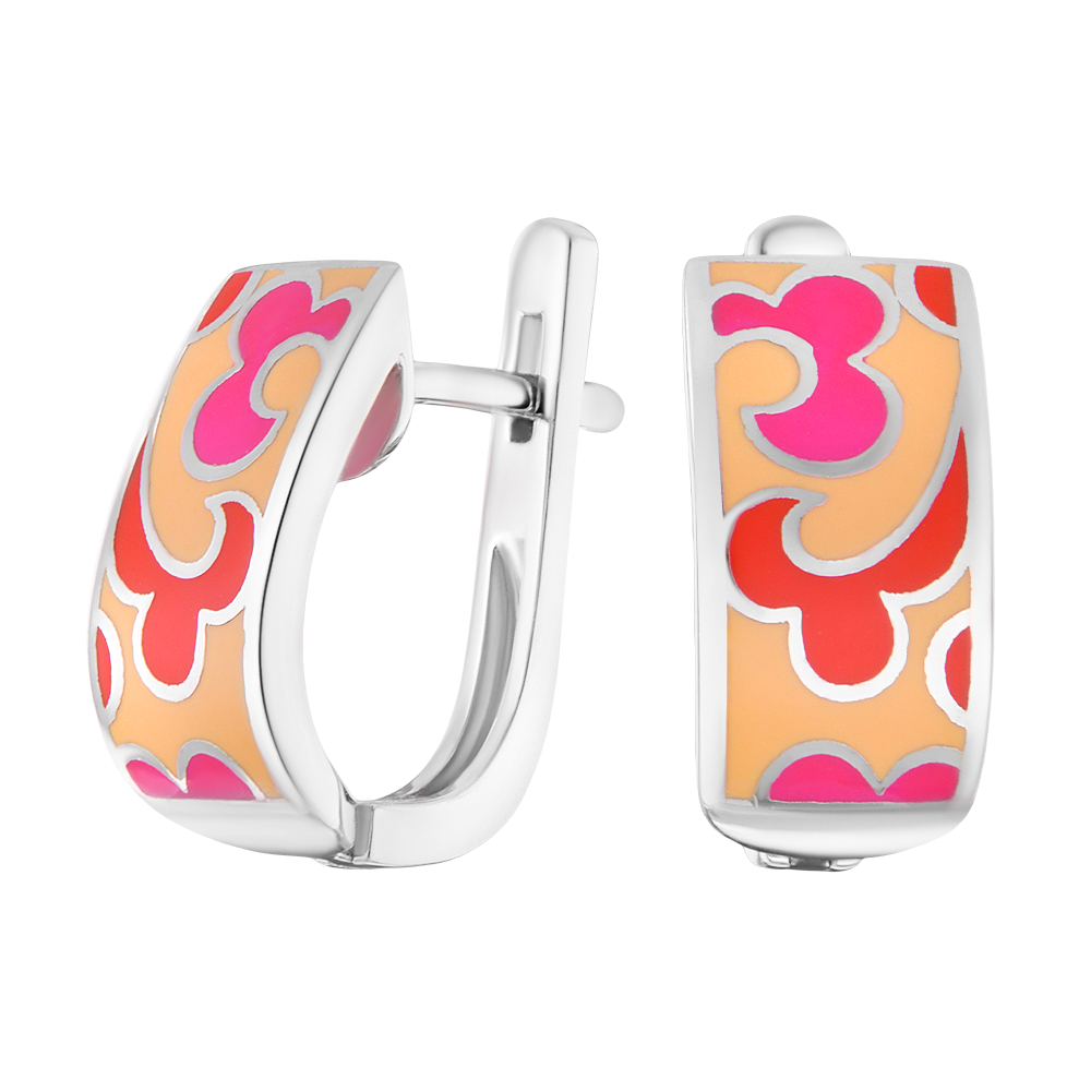 

Серьги из серебра с эмалью ЮВЕЛИР КАРАТ E306997ENA1, E306997ENA1