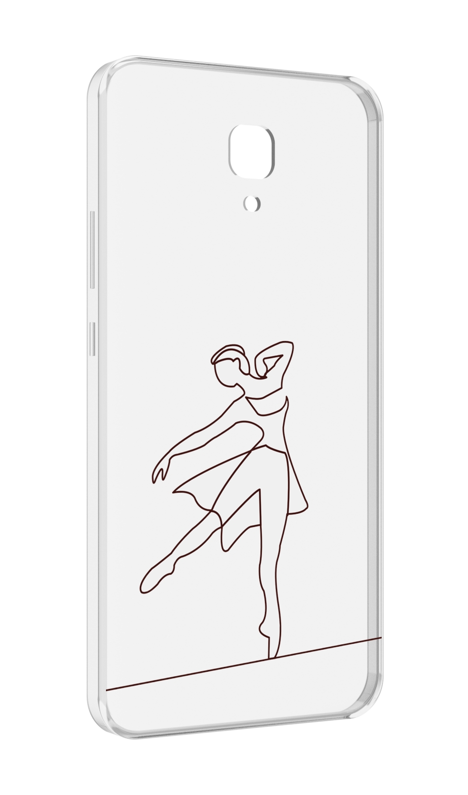 

Чехол MyPads балерина-белая для Meizu M5 Note, Прозрачный, Tocco