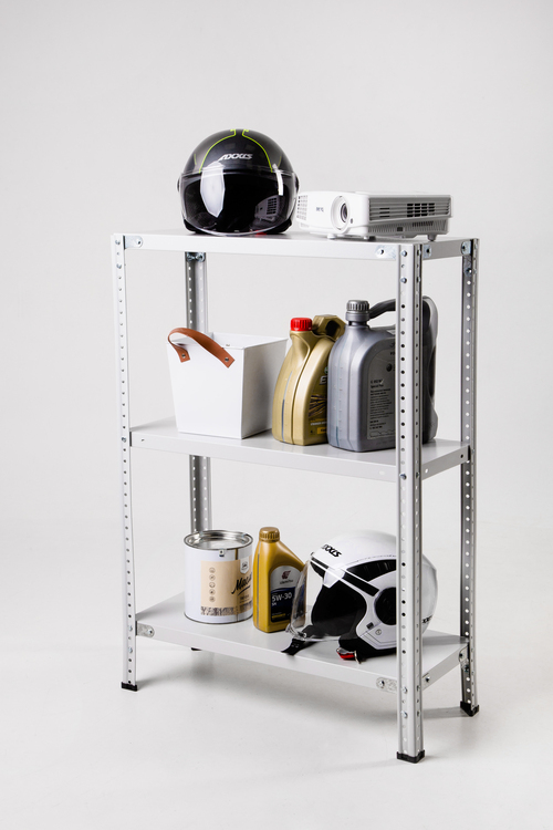 

Стеллаж ФУРАМА СТФЛ 1000х700х600-3 полки, серый, Красный;серый, СТФЛ 107060-3