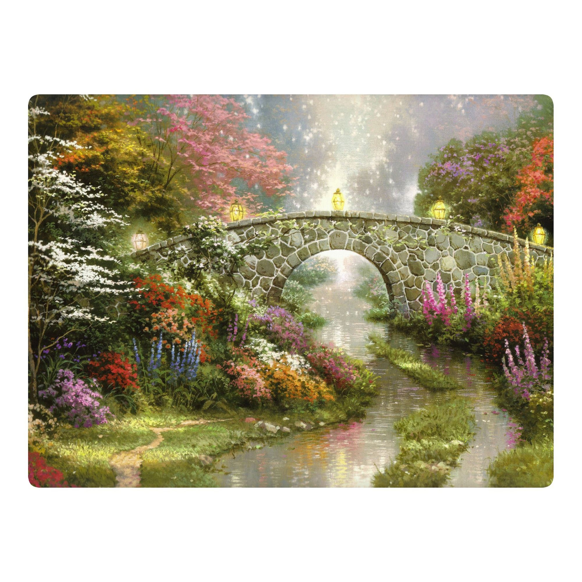 

Подставки для сервировки GenLex Волшебный мост 396 х 296 мм 4 шт, Зеленый