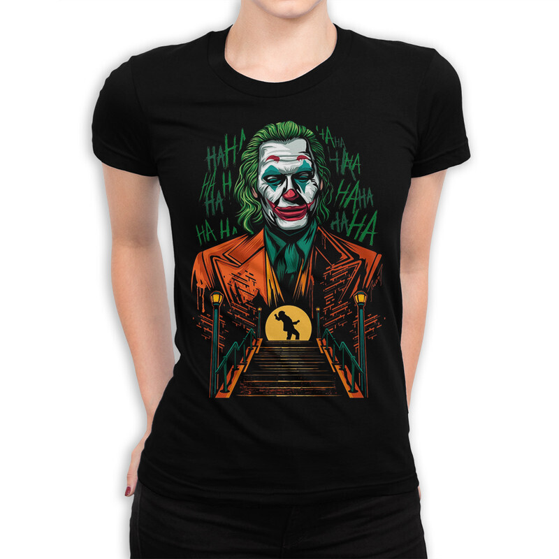 

Футболка женская Dream Shirts Джокер 1000770-1 черная XL, Черный, Джокер 1000770-1