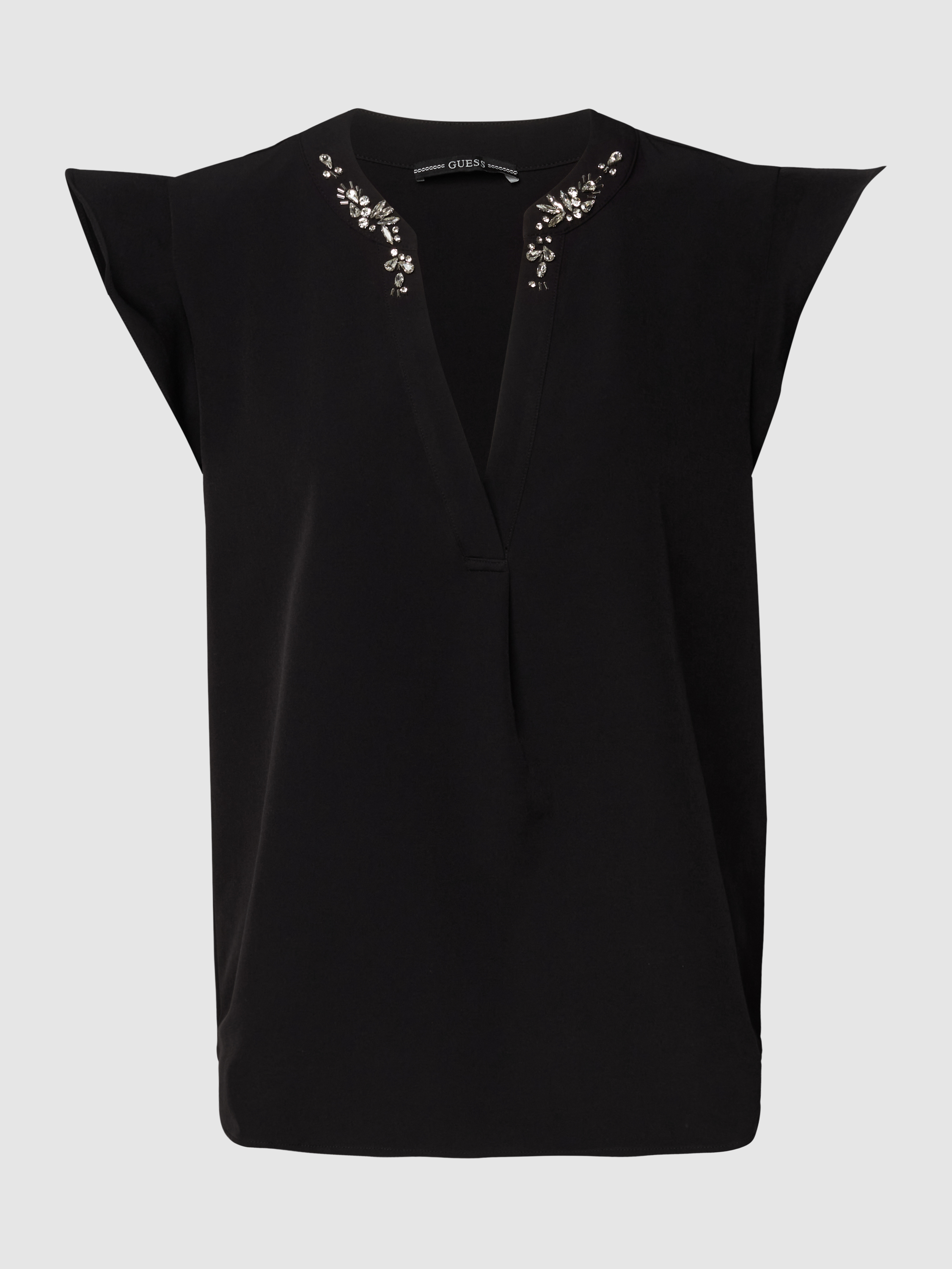 

Блуза женская Guess 1516987 черная S (доставка из-за рубежа), Черный, 1516987