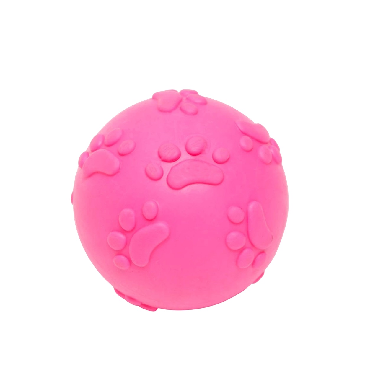 

Игрушка Мяч-лапка, TPR, 6 см, розовый