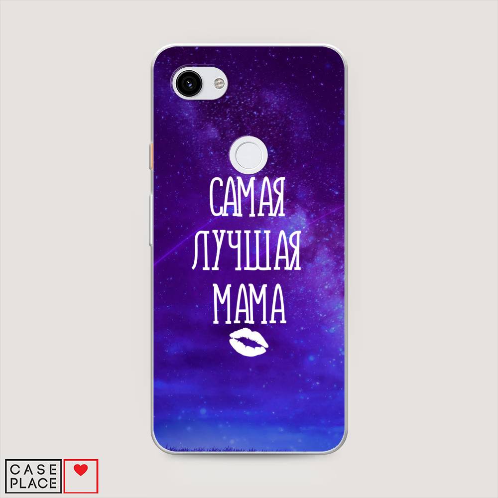 фото Силиконовый чехол "лучшая мама" на google pixel 3a xl awog