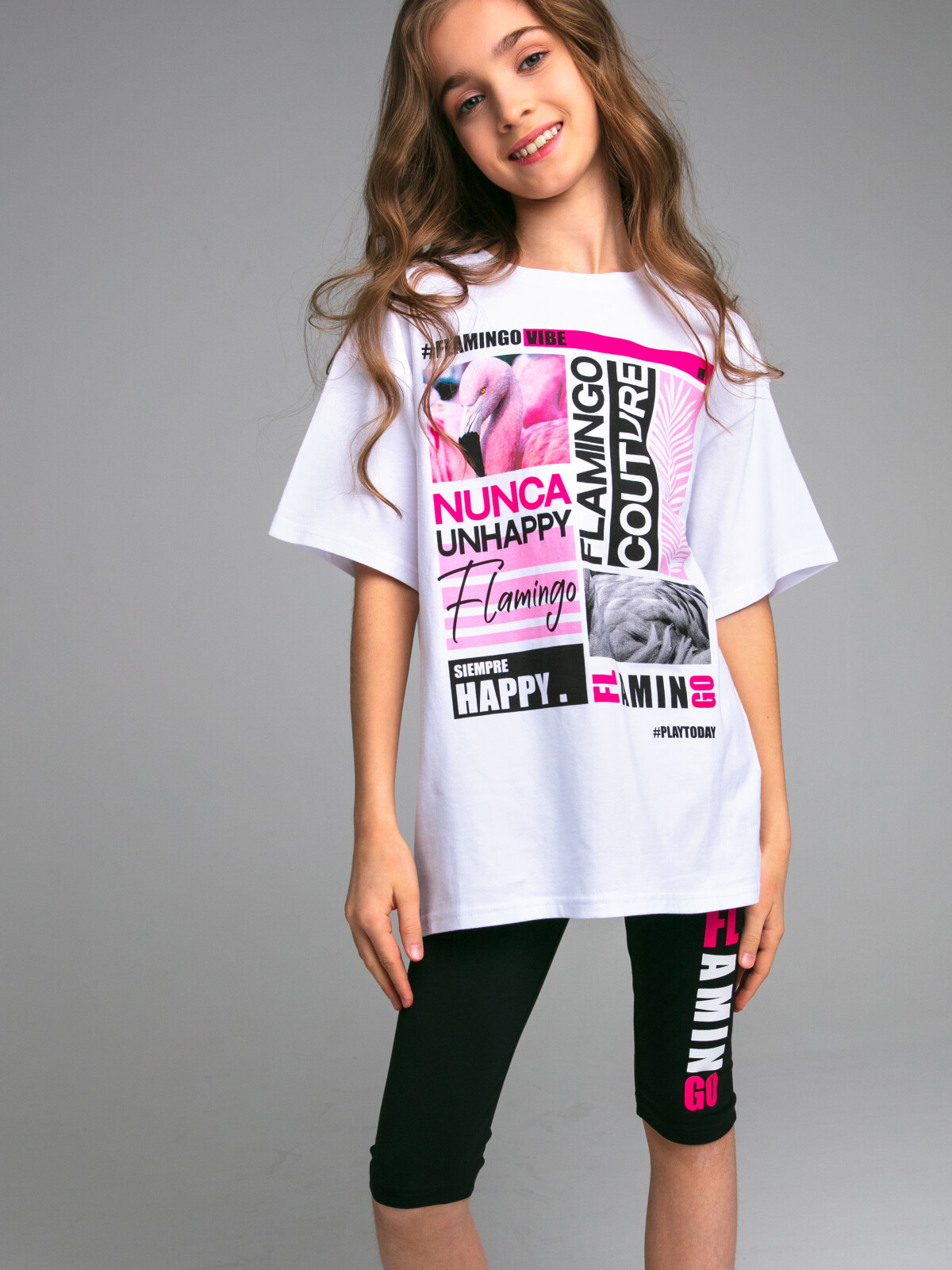 

Костюм детский PlayToday 12321444, цвет белый, черный, размер 140, 12321444