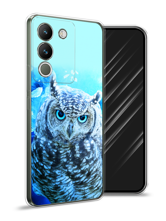 

Чехол Awog на Vivo V29e 5G "Сова арт 7", Синий;голубой, 269650-1