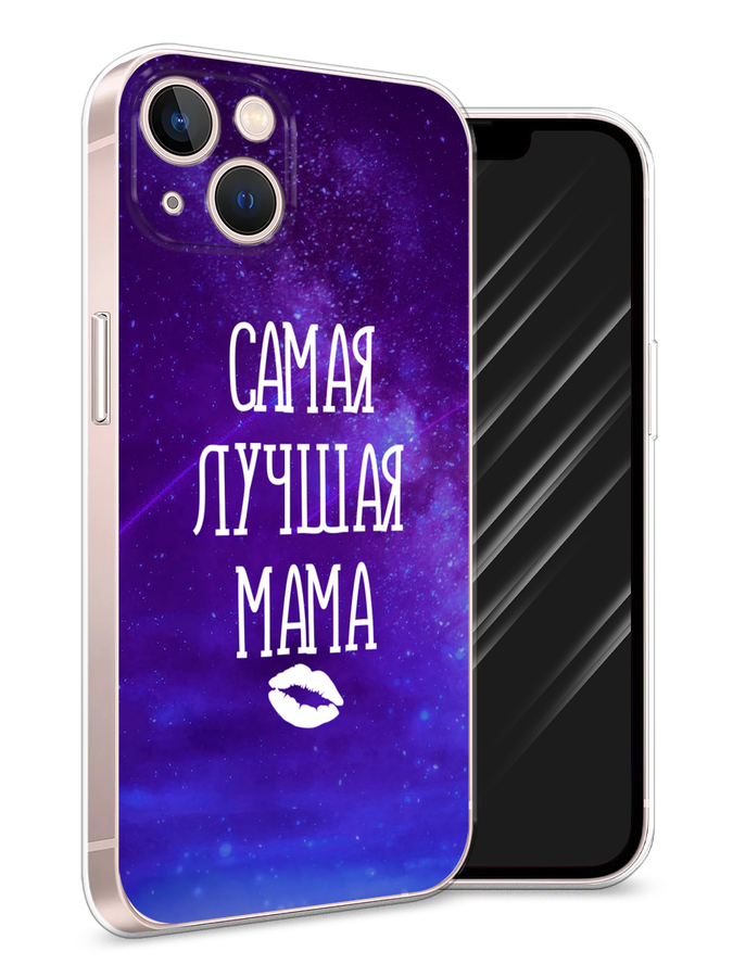 

Чехол Awog на Apple iPhone 13 / Айфон 13 "Лучшая мама", Разноцветный, 14250-6