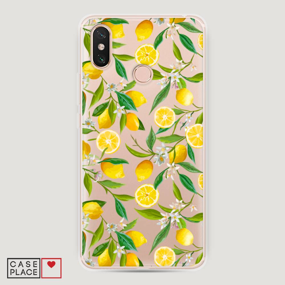

Пластиковый чехол "Сочные лимоны" на Xiaomi Mi Max 3