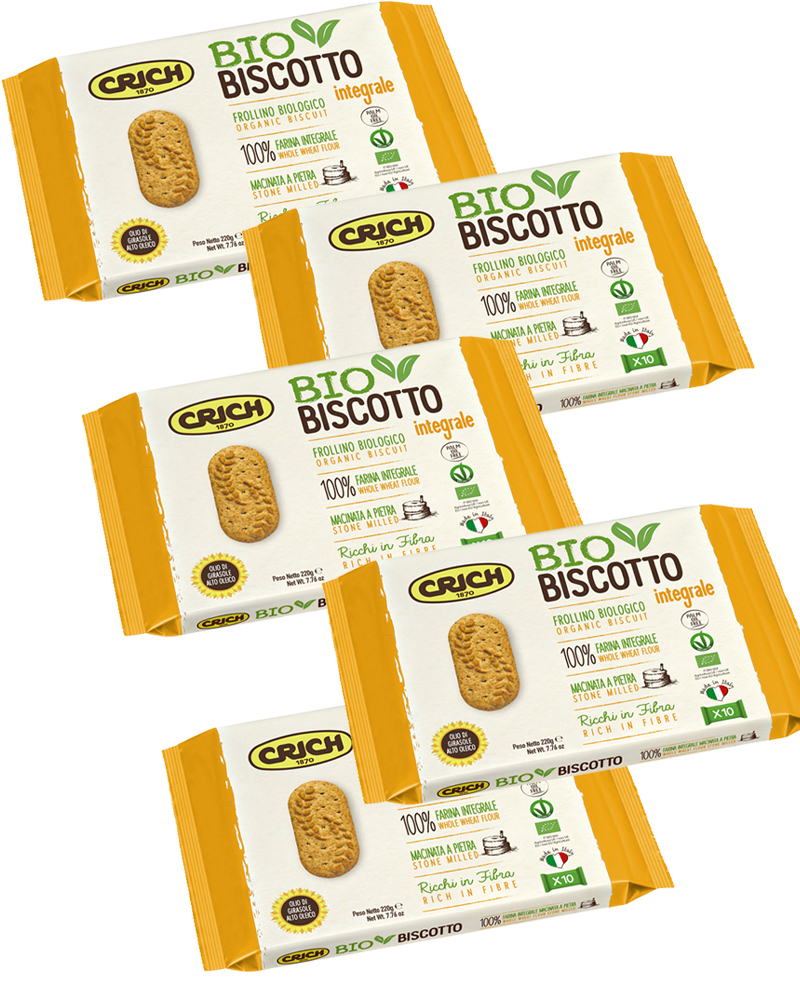 

Печенье Crich Цельнозерновое продукт, 220 гр. - 5 шт