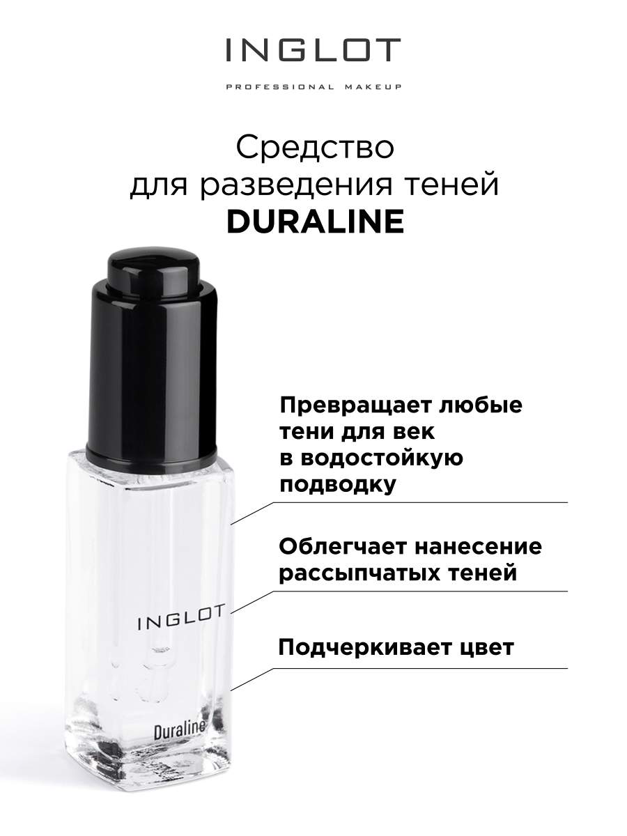 Фиксатор макияжа INGLOT Duraline дюралайн 1999₽