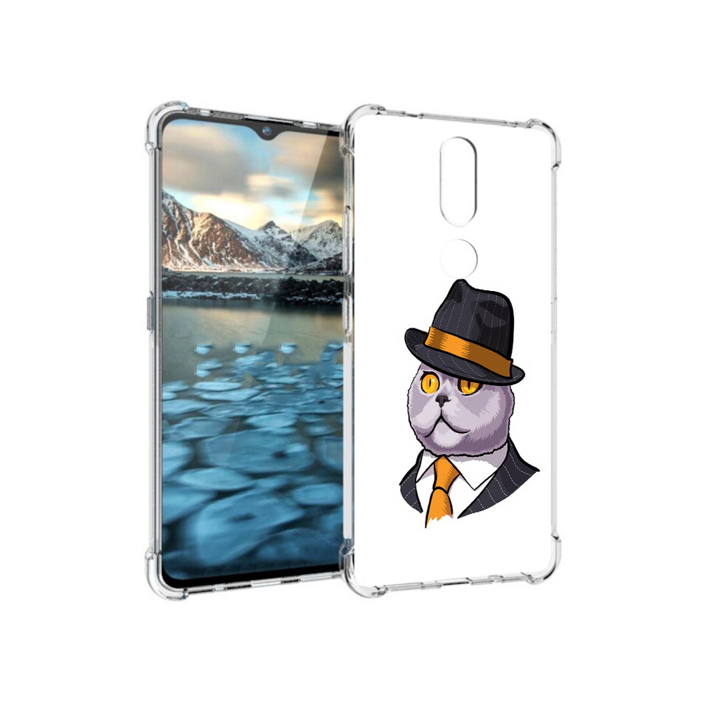 

Чехол MyPads Tocco для Nokia 2.4 британец (PT227049.107.247), Прозрачный, Tocco