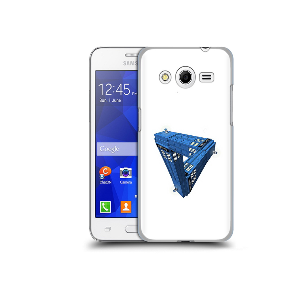 

Чехол MyPads Tocco для Samsung Galaxy Core 2 головолока абстракция (PT7707.568.291), Прозрачный, Tocco