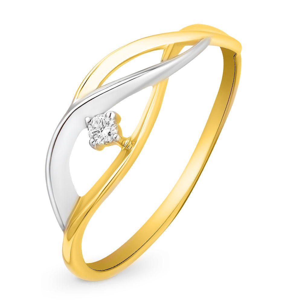 

Кольцо женское из желтого золота с бриллиантом 585Gold 101001897, р, 101001897
