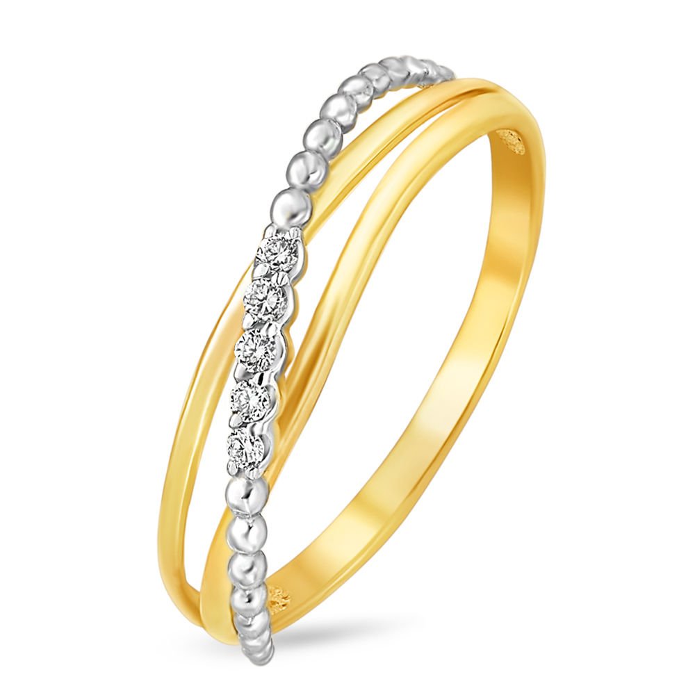 

Кольцо женское из желтого золота с бриллиантом 585Gold 101001864, р. 16, 101001864