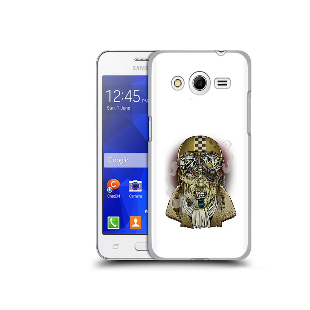 

Чехол MyPads Tocco для Samsung Galaxy Core 2 военный зомби (PT7707.568.264), Прозрачный, Tocco