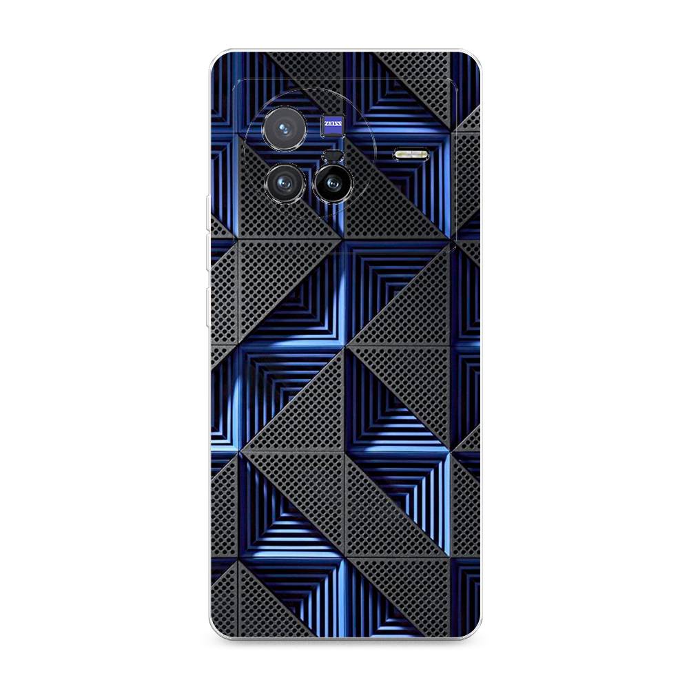 

Чехол на Vivo X80 "IBM", Серый;синий, 266550-3