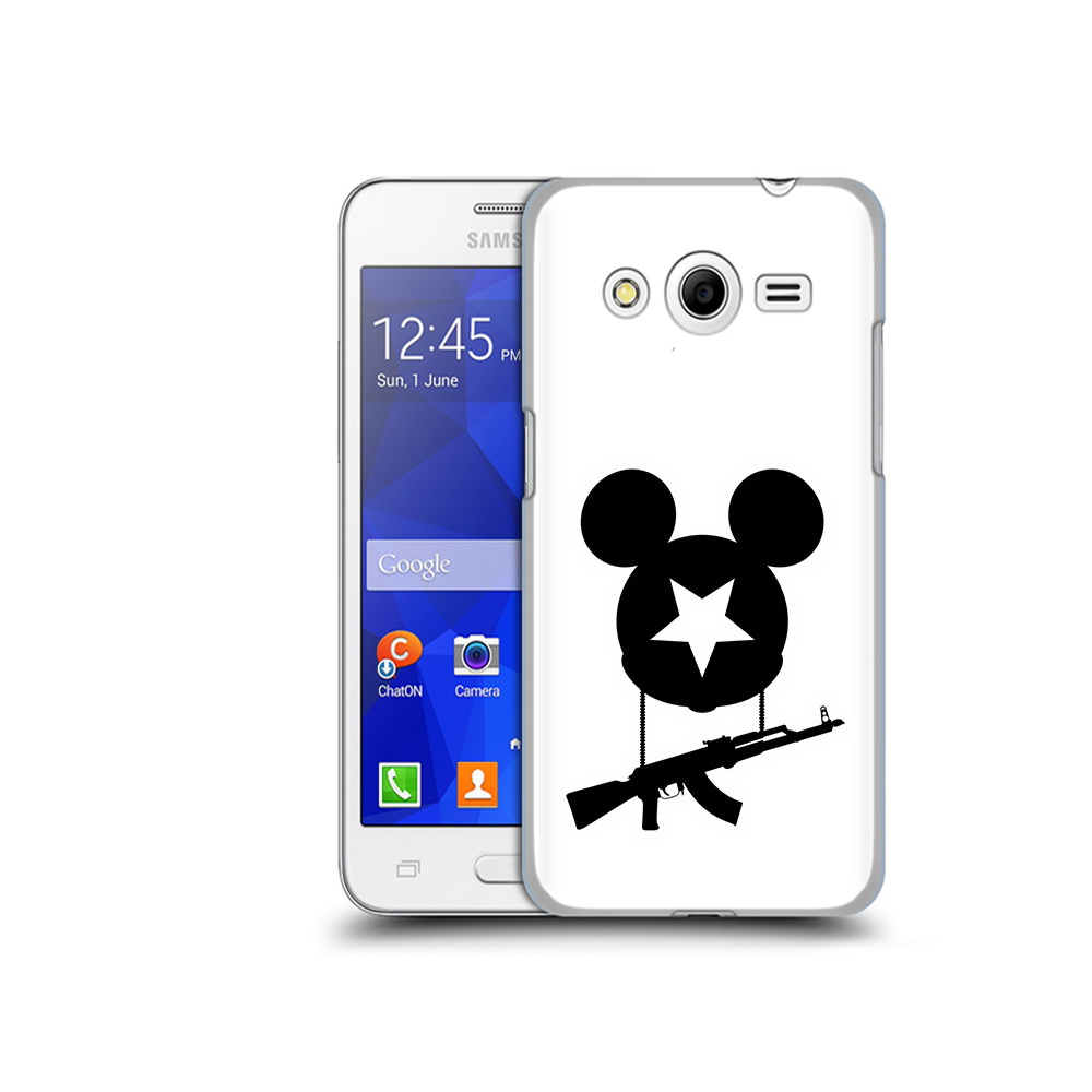 

Чехол MyPads Tocco для Samsung Galaxy Core 2 АК Микки (PT7707.568.26), Прозрачный, Tocco