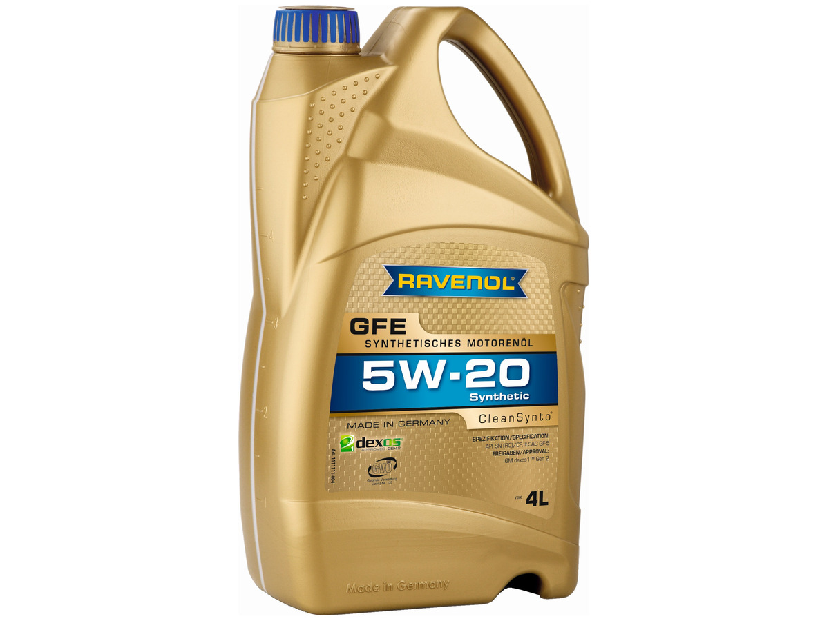 

Моторное масло Ravenol GFE 5W20 4л, GFE