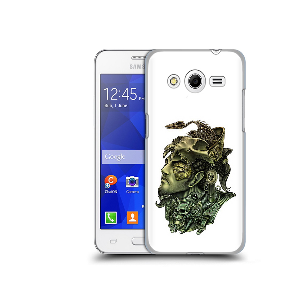 

Чехол MyPads Tocco для Samsung Galaxy Core 2 бронзовый воин (PT7707.568.248), Прозрачный, Tocco