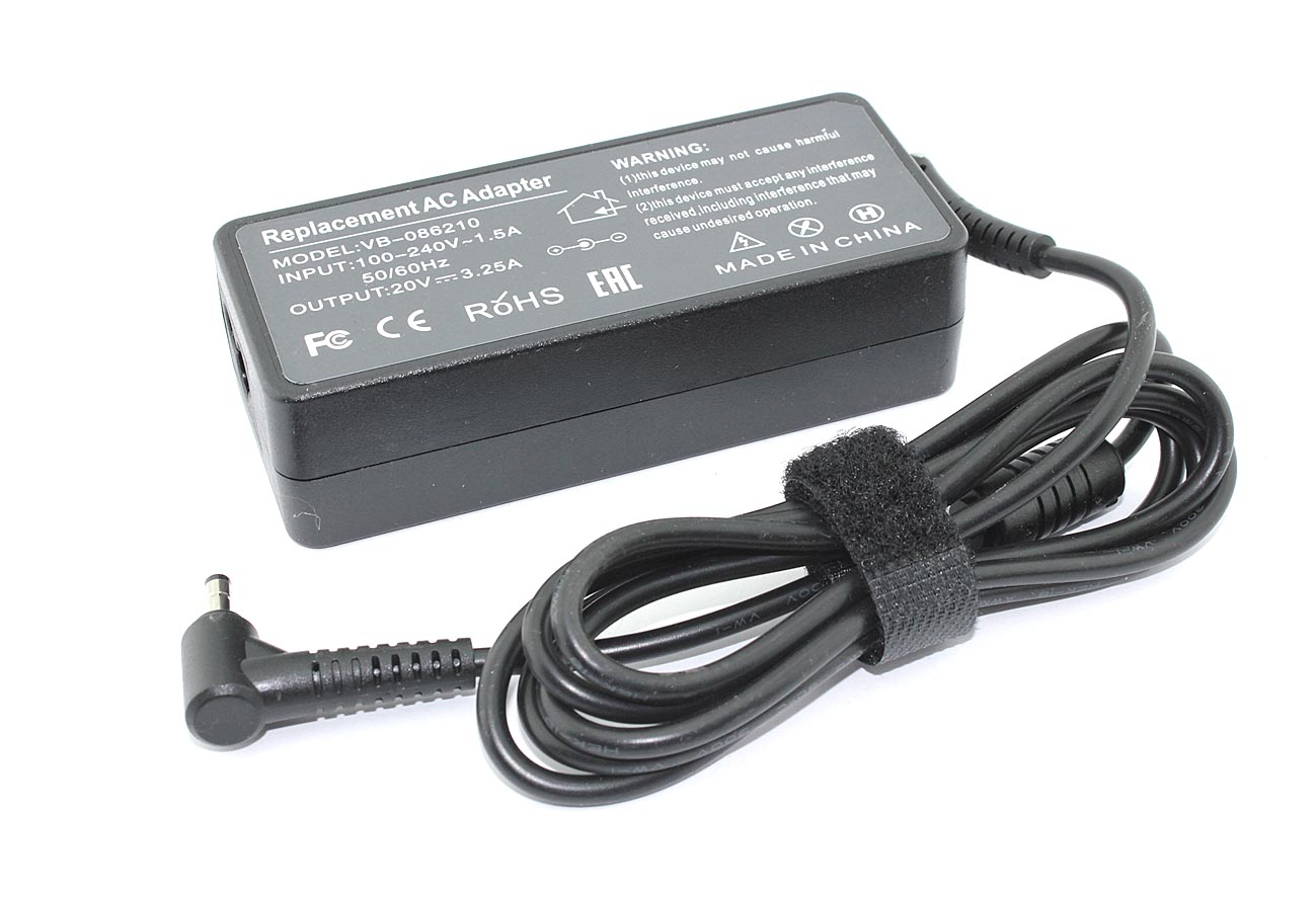 

Блок питания OEM для ноутбуков Lenovo 20V 3.25A 65W