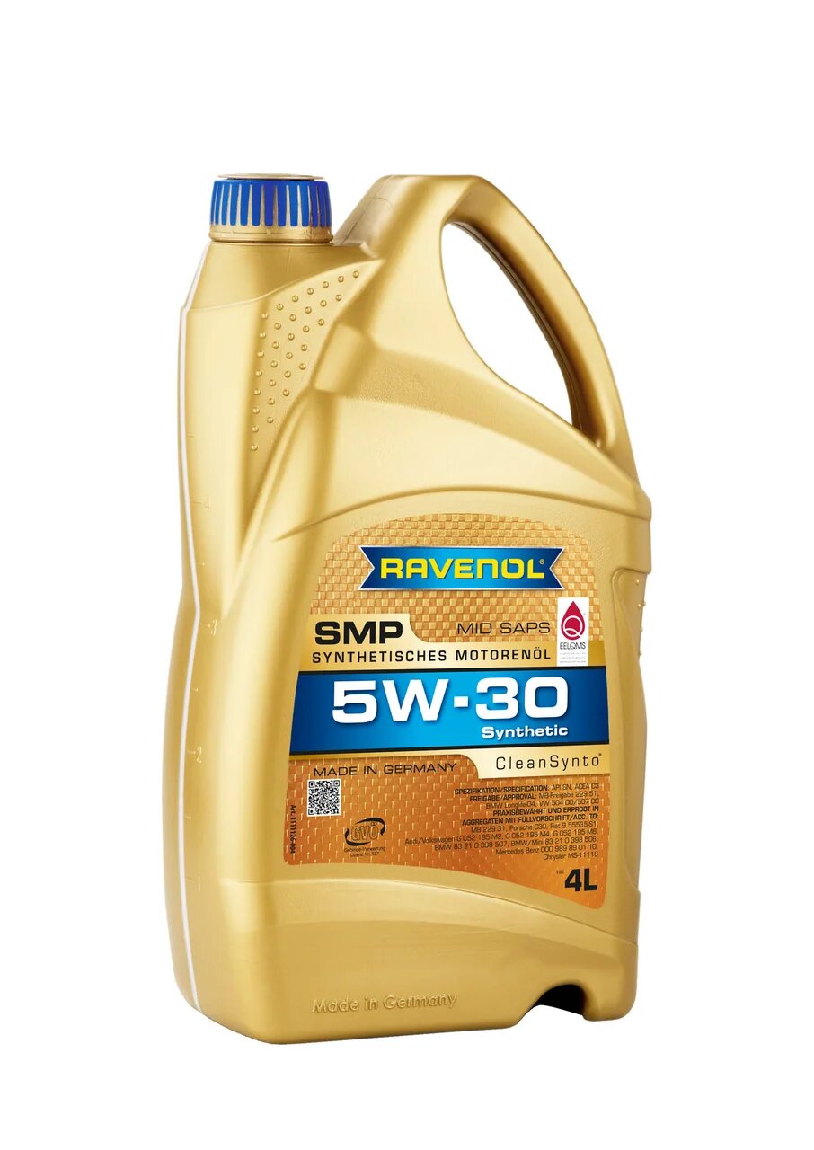 фото Моторное масло ravenol smp sae 5w-30 4л