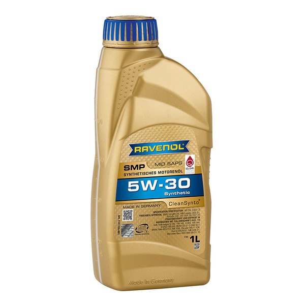 

Моторное масло Ravenol SMP SAE 5W30 1л, SMP